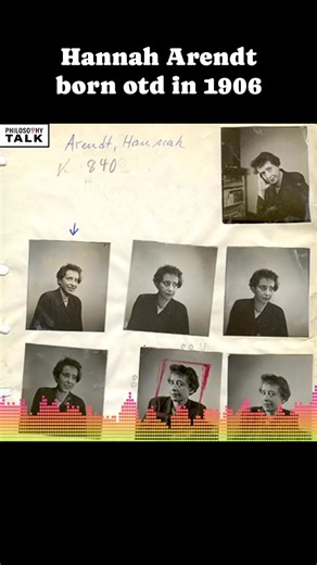 Historian and political theorist Hannah #Arendt was born on this date in 1906. In 2008 John and Ken explored her life & thought with Seyla Benhabib from Yale University, author of "The Reluctant Modernism of Hannah Arendt." More at www.philosophytalk.org/shows/hannah-arendt. | Philosophy Talk