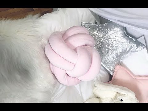 Tuto DIY : Un coussin noeud