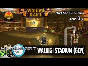 Retro Rewind - Waluigi Stadium (GCN) | Mario Kart Wii | Ep. 165
