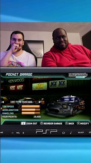Checking Out My Need For Speed Underground File On PSP