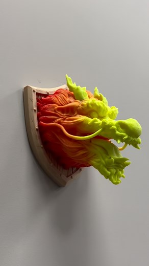 3.8M views · 25K reactions | Rainbow Eastern Dragon Trophy  #3d #3dprinting #3dprint #3dprinter | Stlflix | Facebook