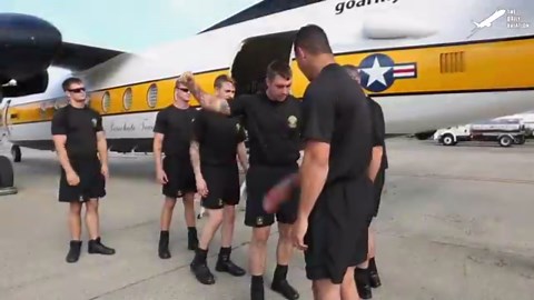 US Parachute Team Dives Into Football Stadium