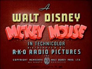 Mickey Mouse -"Mickey' Trailer" (1938) - recreation titles