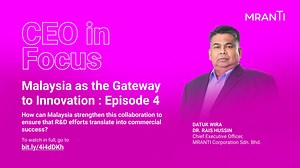 Malaysia as the Gateway to Innovation: Episode 4 🚀 Bridging the gap between academia and industry is key to unlocking Malaysia’s innovation potential. But how do we turn research into commercial success? In Episode 4 with Niaga AWANI, Datuk Wira Dr. Rais Hussin explores the critical role of industry-academia collaboration, from innovation hubs and joint research to talent development and commercialization support. The right partnerships can turn ideas into impact! ▶️ Watch the full video here: 
