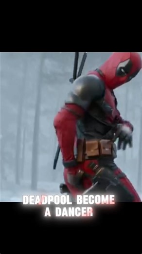 Deadpool become a dancer🤫🔥 #marvel #viral #deadpool #byebyebye #viralshorts