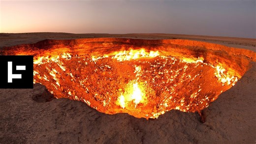 The gateway to hell has been burning for decades