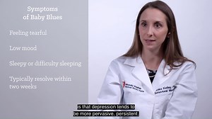 3.1K views · 19 reactions | Many new moms understandably mistake postpartum blues for postpartum depression. How can you tell them apart, how serious are they and when is it time to seek help? University Hospitals’ Dr. Erika Kelley explains. | University Hospitals Rainbow Babies & Children’s Hospital | Facebook