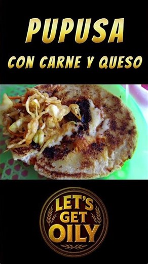 Insane Pupusa LOADED with Cheese! 🇸🇻