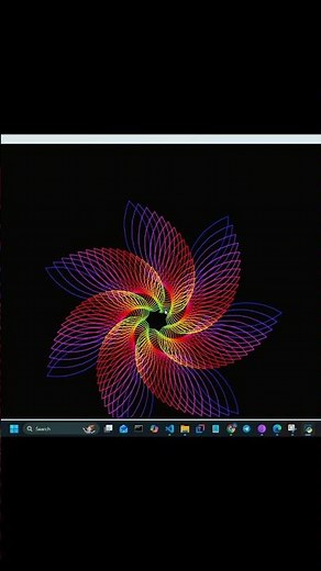 amazing geometry design in python tutorial #python#codingtutorial #turtle