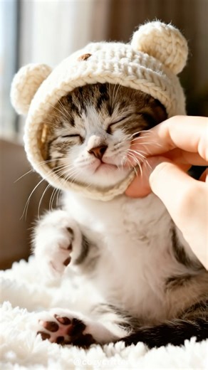 The 3 stages of a kitten falling asleep. 📉😴 #shorts #cat #adorable #kitten #babyanimals #แมว #ทาสแมว