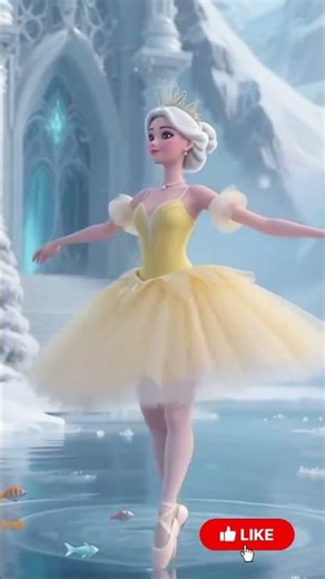 Elsa's Frozen Ballet: A Dance of Ice and Grace
