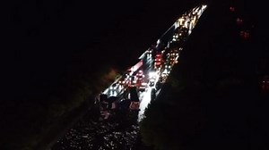 2 tractor-trailers collide, orange juice all over I-78 in Pa.