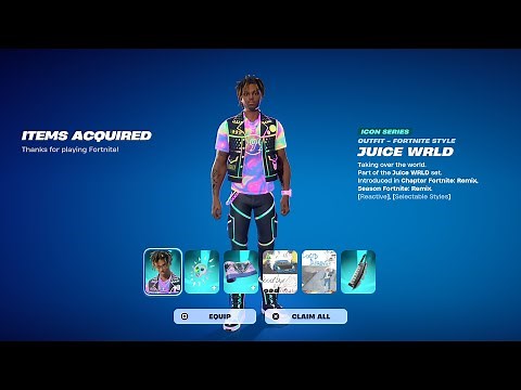 HOW TO GET NEW JUICE WRLD SKIN IN FORTNITE!