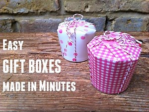 Mini Gift Boxes - Great last minute packaging - Candy Holder