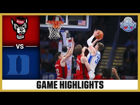 NC State vs. Duke Game Highlights | 2024 ACC Men’s Basketball Tournament