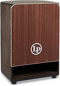 Latin Percussion LP1461M Roundback Sub-Bass Cajon with Mahogany Soundboard