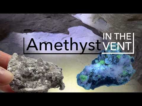 Amethyst Vent at Topaz Mountain | + UV Minerals