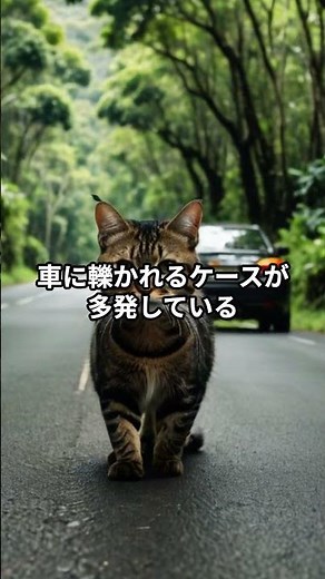 絶滅の危機に瀕するイリオモテヤマネコの現実3選 #イリオモテヤマネコ #絶滅危惧種 #動物 #雑学 #shorts