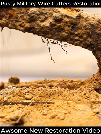 Extremely Rusty Military Wire Cutters Restoration. Very Rusty | Rescue & Restore