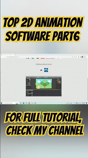 5 Best Animation Software for Beginner Animator for 2D animation video making and learning Part 6