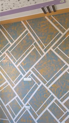 New Modern Wall Texture Design | Trending #ytshorts #homedecor #wallpainting