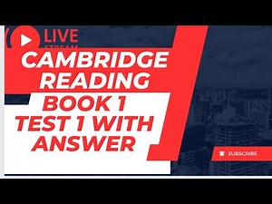 Cambridge book 1 test 1 reading with answers Q:1 to 8