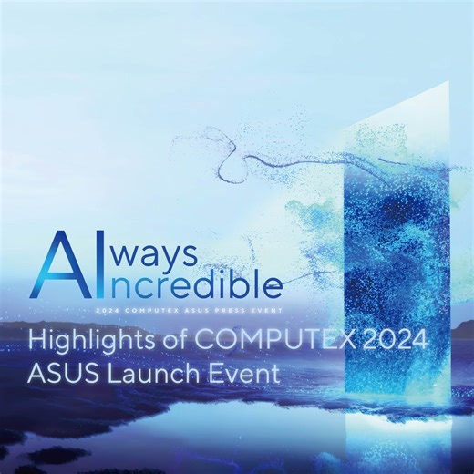 1.8K views · 47 reactions | Missed the livestream? Catch the highlights of our presentation showcasing the latest ASUS #AI innovations for #COMPUTEX2024. Experience the incredible advancements firsthand! Learn more https://asus.click/computex24_fb #ASUS #AlwaysIncredible | ASUS | Facebook