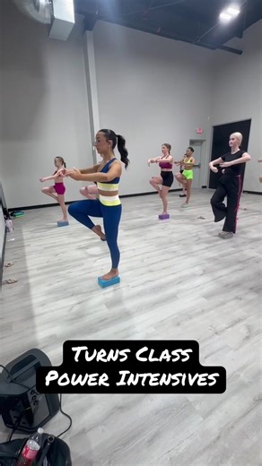 @Power Intensives turns and leaps class is this Sunday! Only 3 open spots! #michelleleaganschoreo #yogablocks #turns #turntechnique #dancers