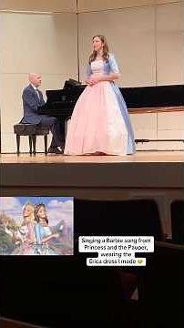 Singing Barbie’s Princess and the Pauper Song (Written in your Heart) #barbie #princessdress #diy