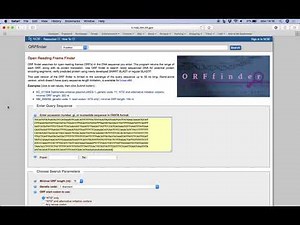 To identify the ORF of a nucleotide sequence