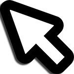 Windows10でマウスポインターに影を付ける、影を消す方法