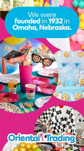 Stress less, party more! With thousands of budget-friendly party supplies backed by our 110% price guarantee – plus fast shipping from the Midwest – it’s never been easier to shop, save, and turn any occasion into a celebration! | Oriental Trading Company | Facebook