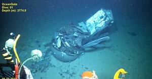 Video: Coast Guard releases new footage of OceanGate’s Titan submersible wreckage amid investigation