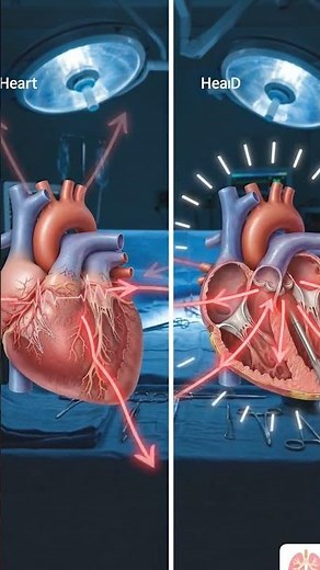 What Is LVAD Surgery? Life-Saving Heart Pump Explained in 3D #artificialheart #lvad