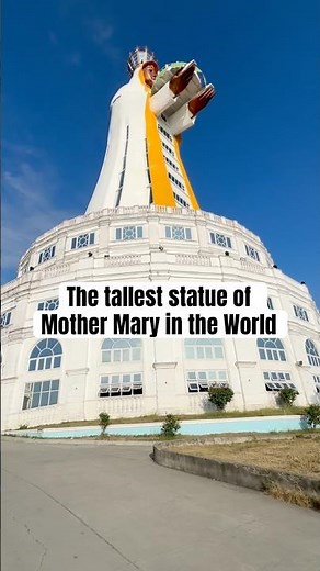 The tallest statue of Mother Mary in the World 🙏🏼 #mamamary