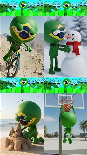 Incredibox Sprunki OC - Brazil 😍😲