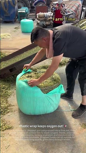 Round Baler with Wrapper, Flexible Silage Storage 🌿📦