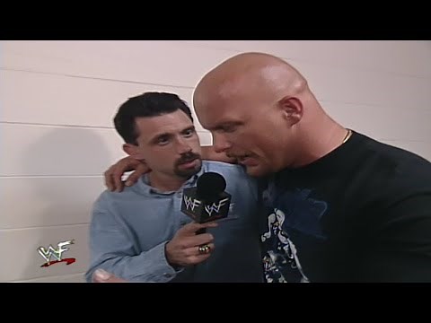 Stone Cold Humiliates Michael Cole.