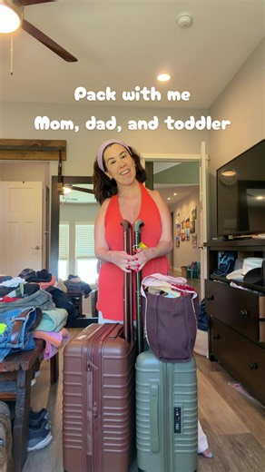 Pack with Me: Carry-On Packing for Mom, Dad & Toddler