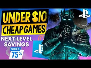 15 AMAZING PSN Game Deals UNDER $10! PSN Next Level Savings Sale CHEAP PlayStation Games to Buy!