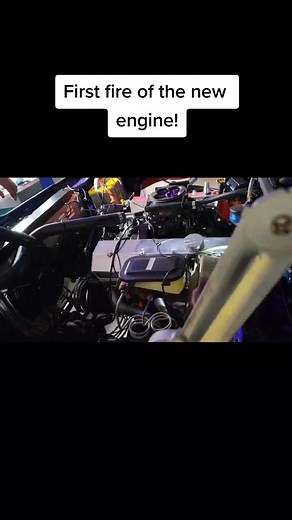 Throwback to the first fire of the newly built engine! #chevy #elcamino #chevrolet #chevroletperformance #fitechefi #sbc350