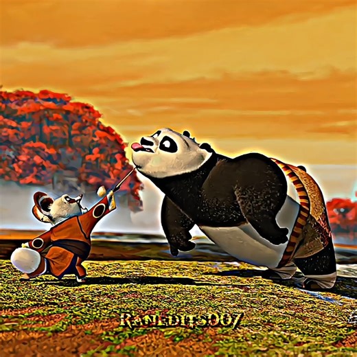 Po Vs Master 💀😱 | Kung Fu panda | #po #edit #shorts #animation