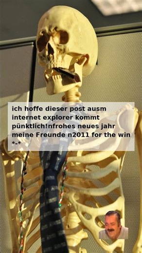 "Internet Explorer und Neujahr? 😂🤣 Witz des Tages"