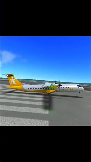 ATR72-600 Air Astra Landing in Cox’sbazar #shorts #youtubeshorts #atr72600 #airastra #landing #pilot