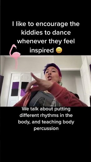 Explore rhythm & movement with body percussion #dance