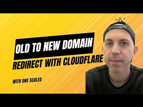 Redirect Old To New Domain Tutorial with Cloudflare