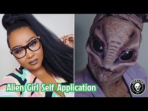 Alien Girl Transformation | Infected FX | MakeupByNamaisa