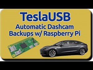 TeslaUSB - Automatic Dashcam Backups with Raspberry Pi