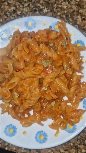 Quick & Delicious Red Sauce Pasta Shorts Recipe🍝