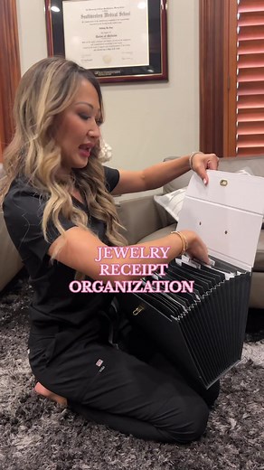 Back for part 3- Jewelry & watch receipt organization 💍⌚️#Jewelry #Watch #Organization #OrganizationHack #HackOfTheDay #JewelryHack #JewelryTok #JewelryTikTok